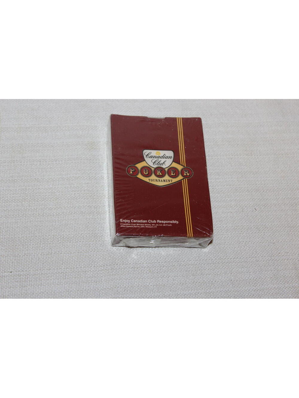 NEW Canadian Club Poker Tournament Playing Cards